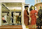 Piero della Francesca Flagellation of Christ Sweden oil painting artist